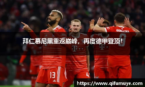 拜仁慕尼黑重返巅峰，再度德甲登顶！