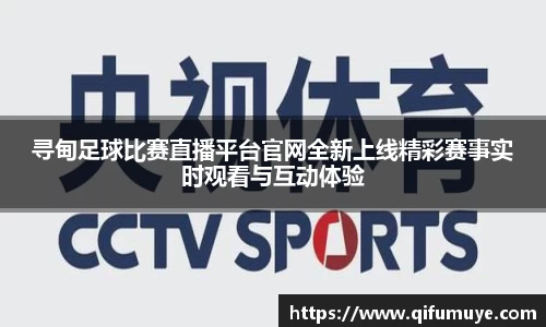 寻甸足球比赛直播平台官网全新上线精彩赛事实时观看与互动体验